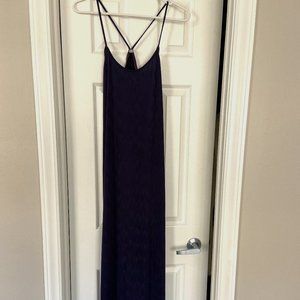 Free People Simple Navy Gown